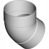 Stormwater Fxf Bends 90mmX45d