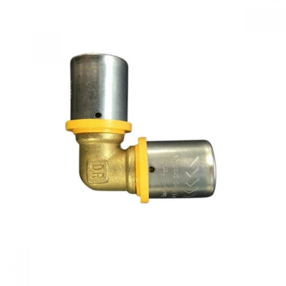 XPex Gas Equal Elbow 25mm