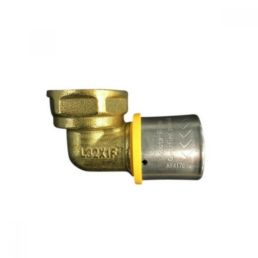 XPex Gas Elbow 32mm X 1"FI