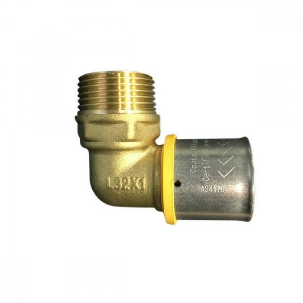 XPex Gas Elbow 32mm X 1" MI