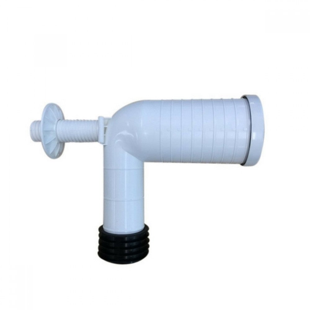 Pan Connector Bend Ext & Bracket Flexi Fin 100 DWV