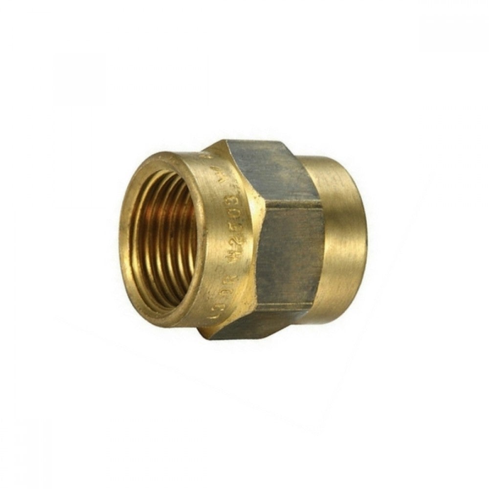 Socket Hex Screwed Brass 50mm