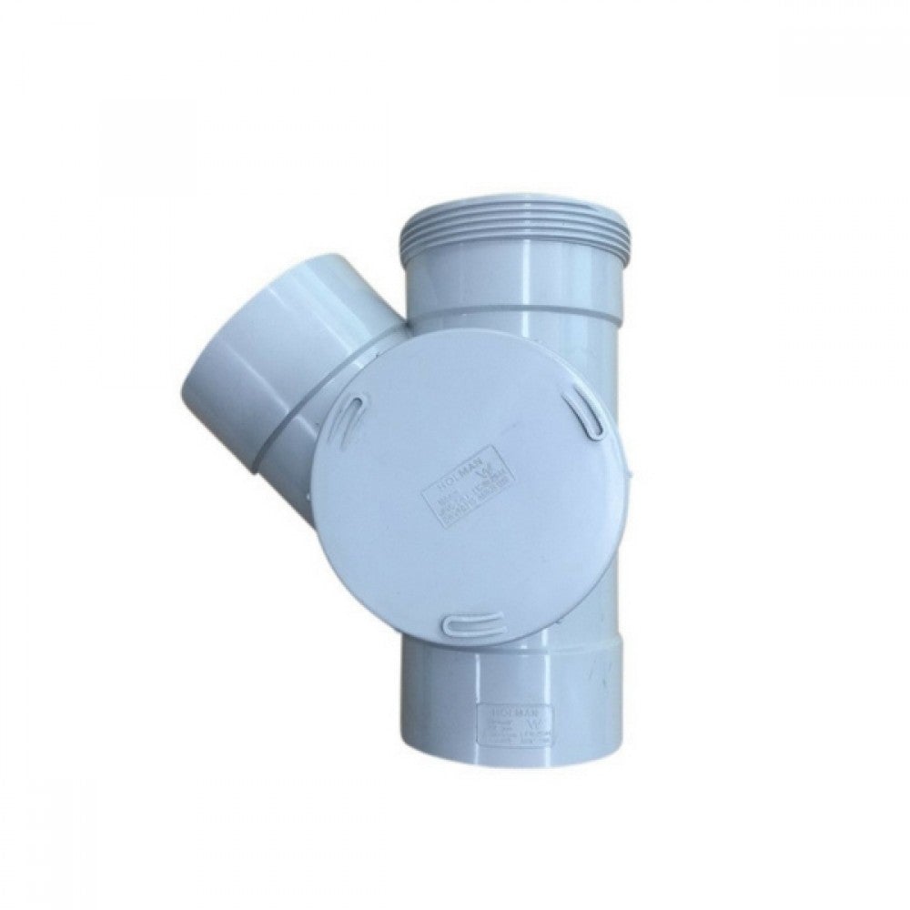 Dwv LH I.O.FF Junct 100x45DEGSide Acc.