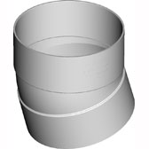 Stormwater F&F Bend 150mm x 15Deg