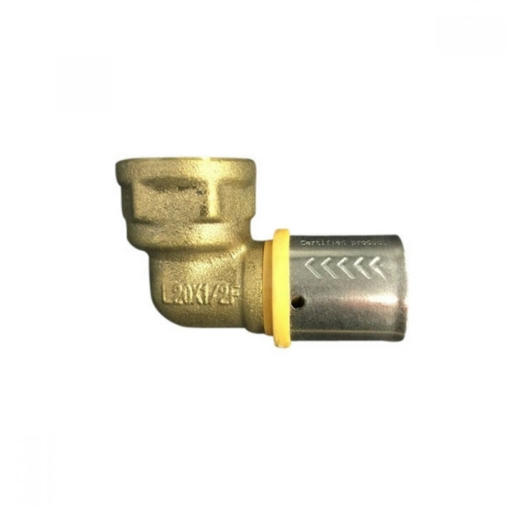 XPex Gas Elbow 20mm X 1/2" FI