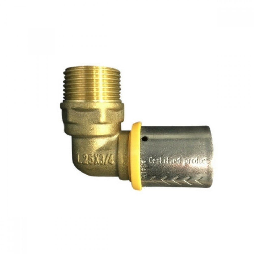 XPex Gas Elbow 25mm X 3/4"MI